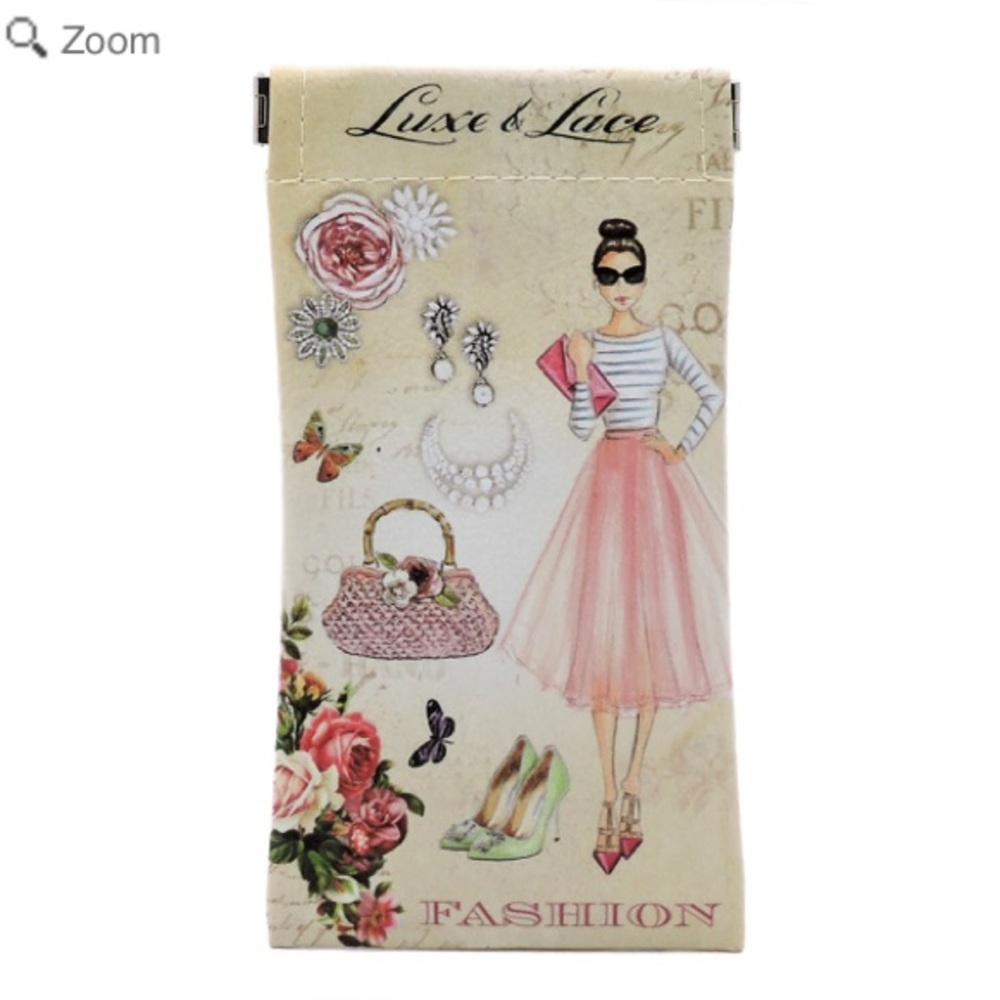NEW Printed Sunglass Case Pouch